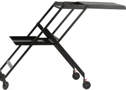 Arbeits- und Serviertisch Plico, rollbar