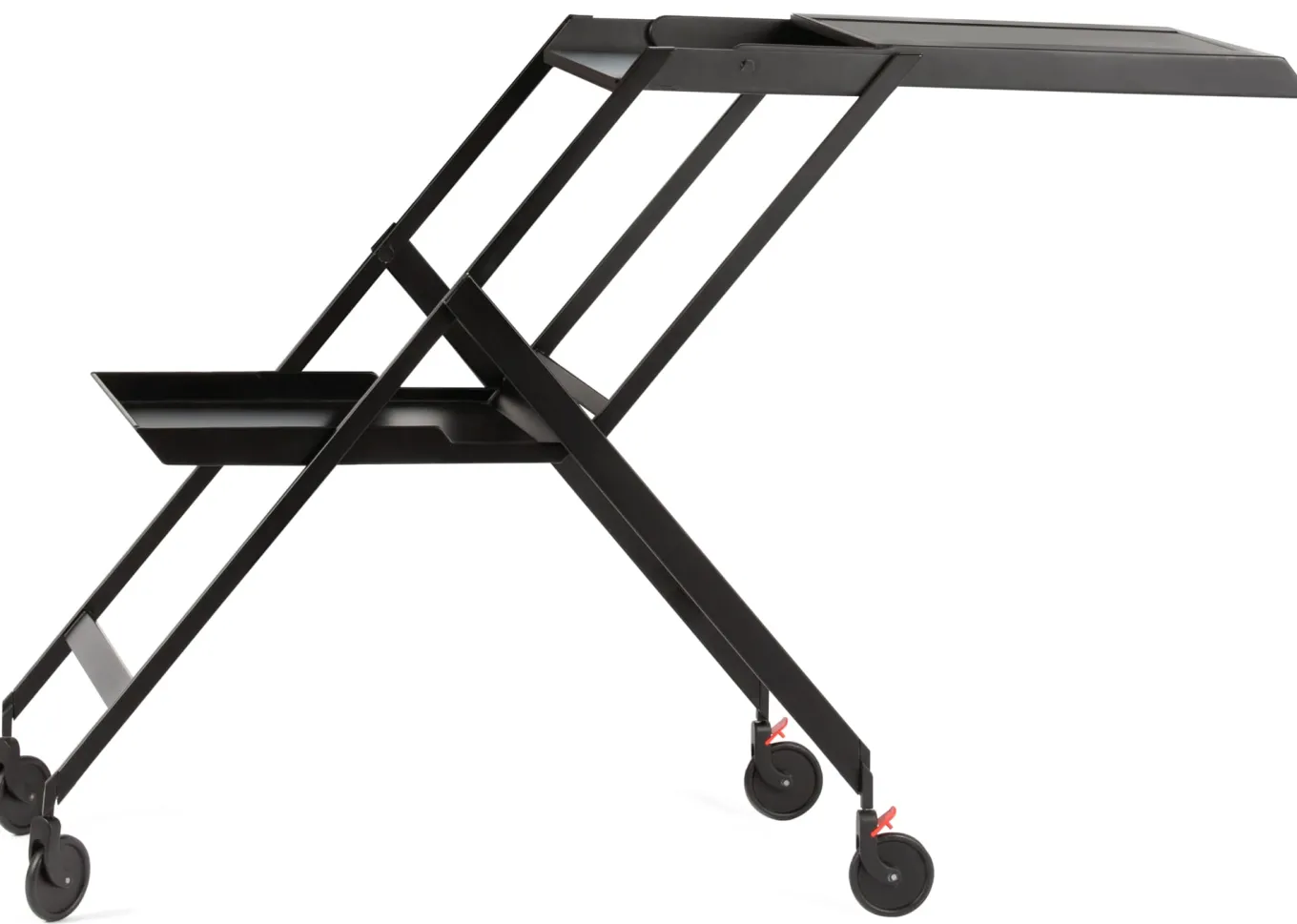 Arbeits- und Serviertisch Plico, rollbar