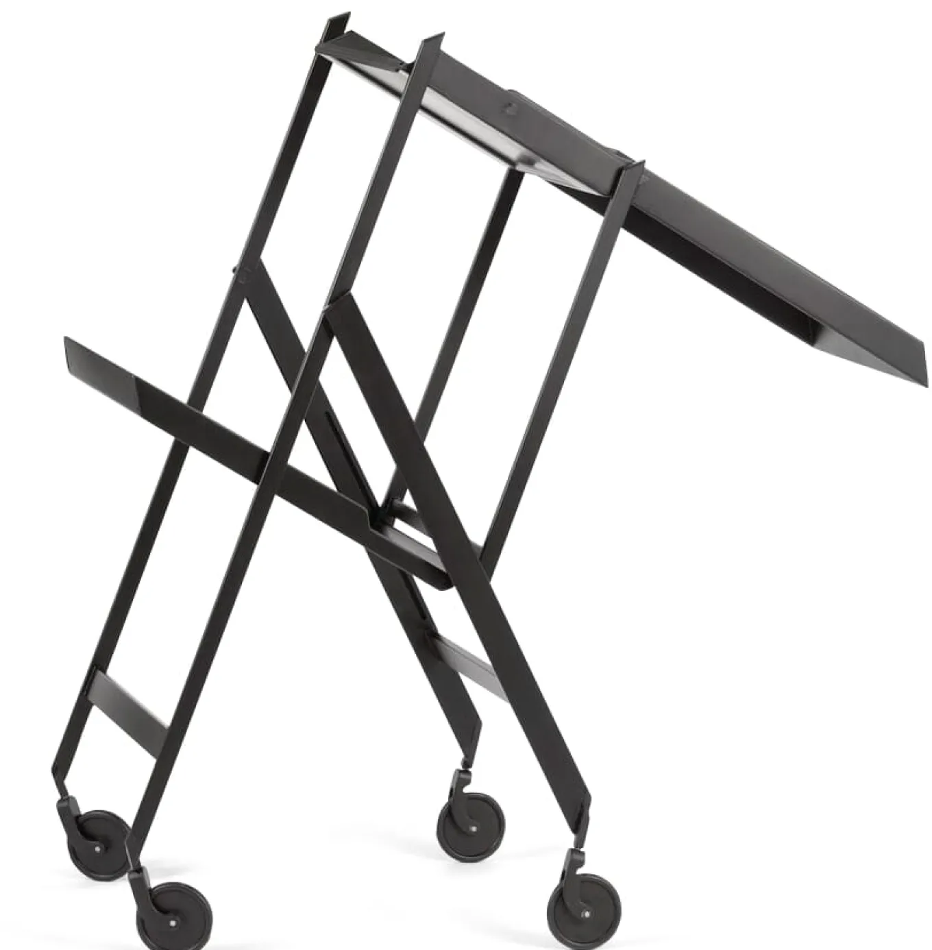 Arbeits- und Serviertisch Plico, rollbar