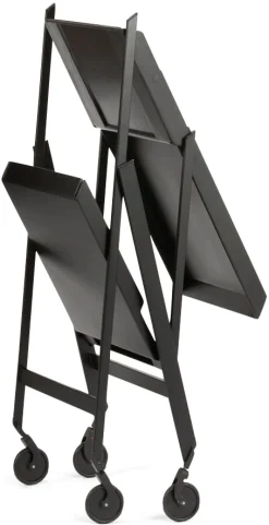 Arbeits- und Serviertisch Plico, rollbar