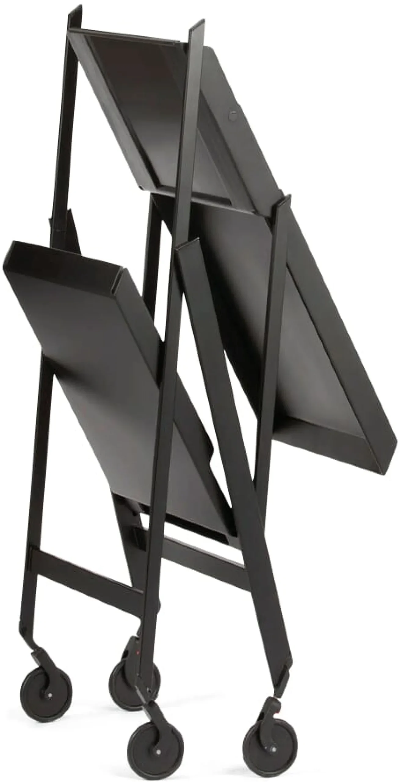 Arbeits- und Serviertisch Plico, rollbar