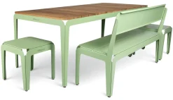 Bank Bended Bench 140