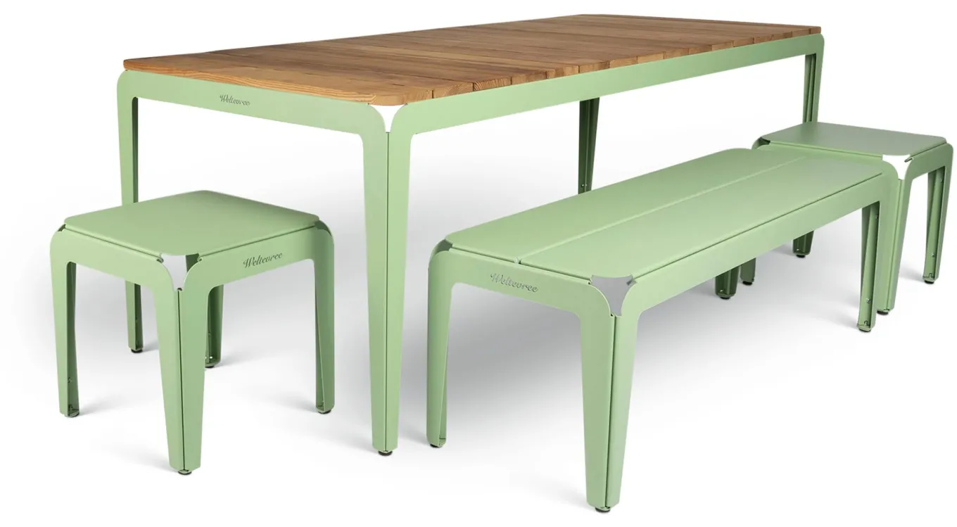 Bank Bended Bench 140