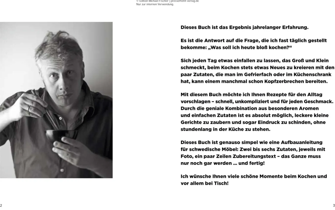 Das einfachste Kochbuch der Welt