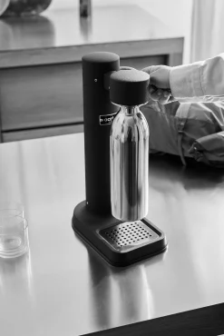 Edelstahlflasche zu Wassersprudler Carbonator 3