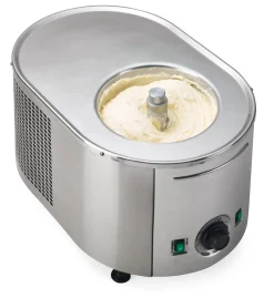 Eis- und Sorbetmaschine Edelstahl