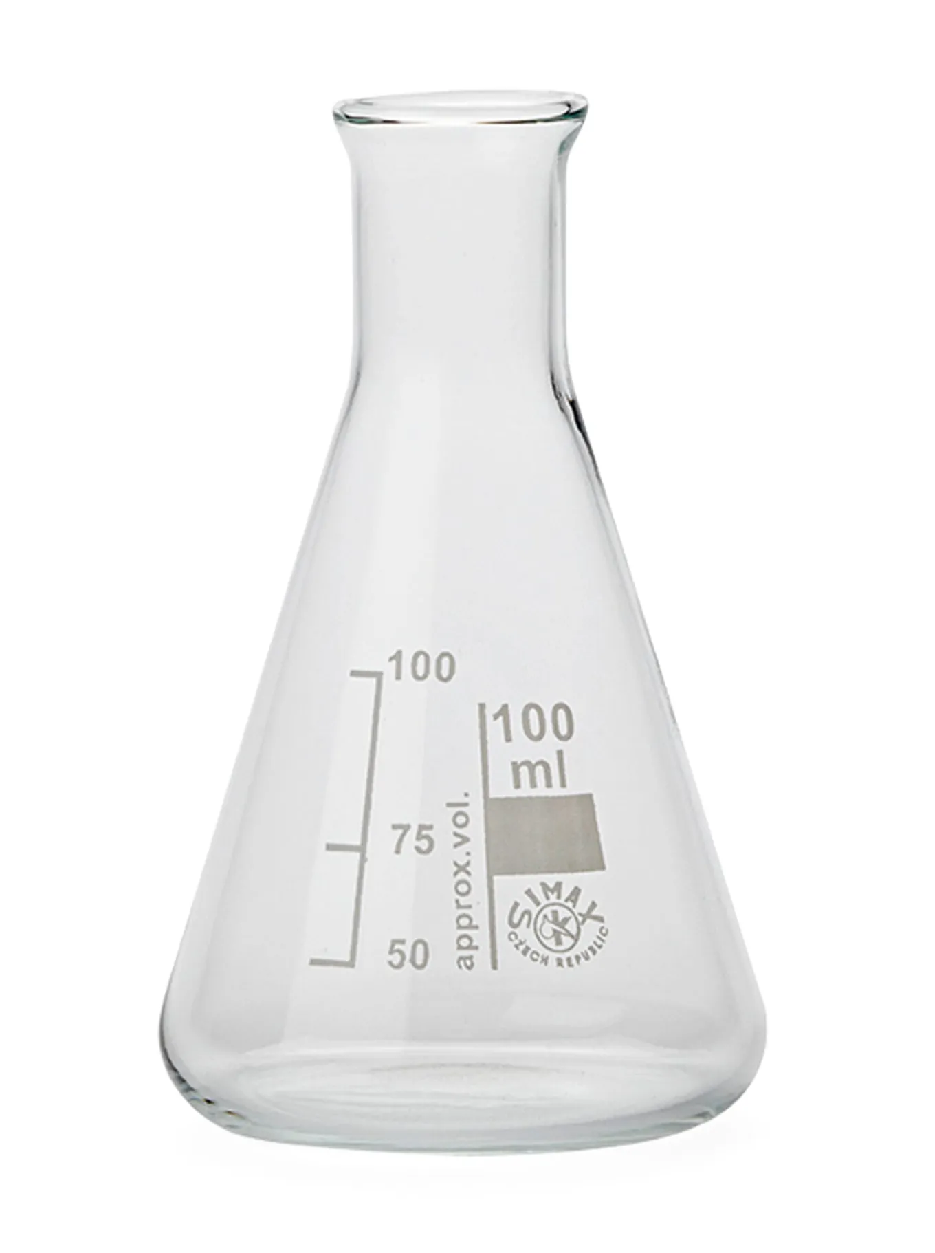 Glasflasche Konus