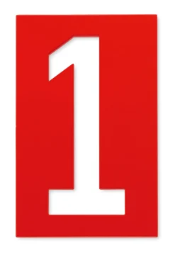 Hausnummer Spiekermann Industrial