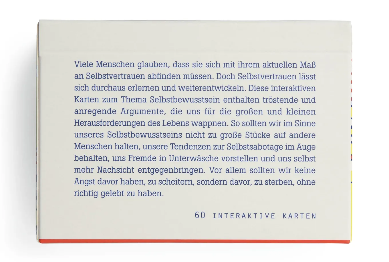 Karten-Set Selbstvertrauen