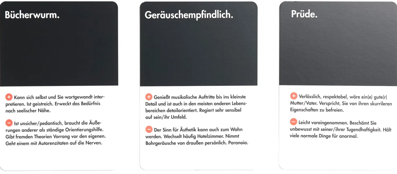 Karten-Set Welcher Partner passt zu mir?