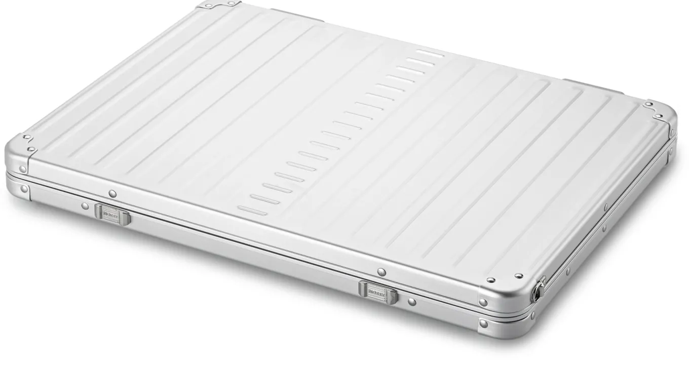Laptophülle Aluminium