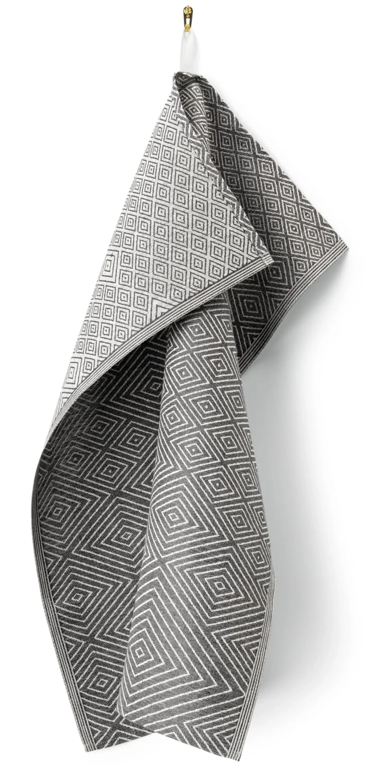 Leinengeschirrtuch Rhombus