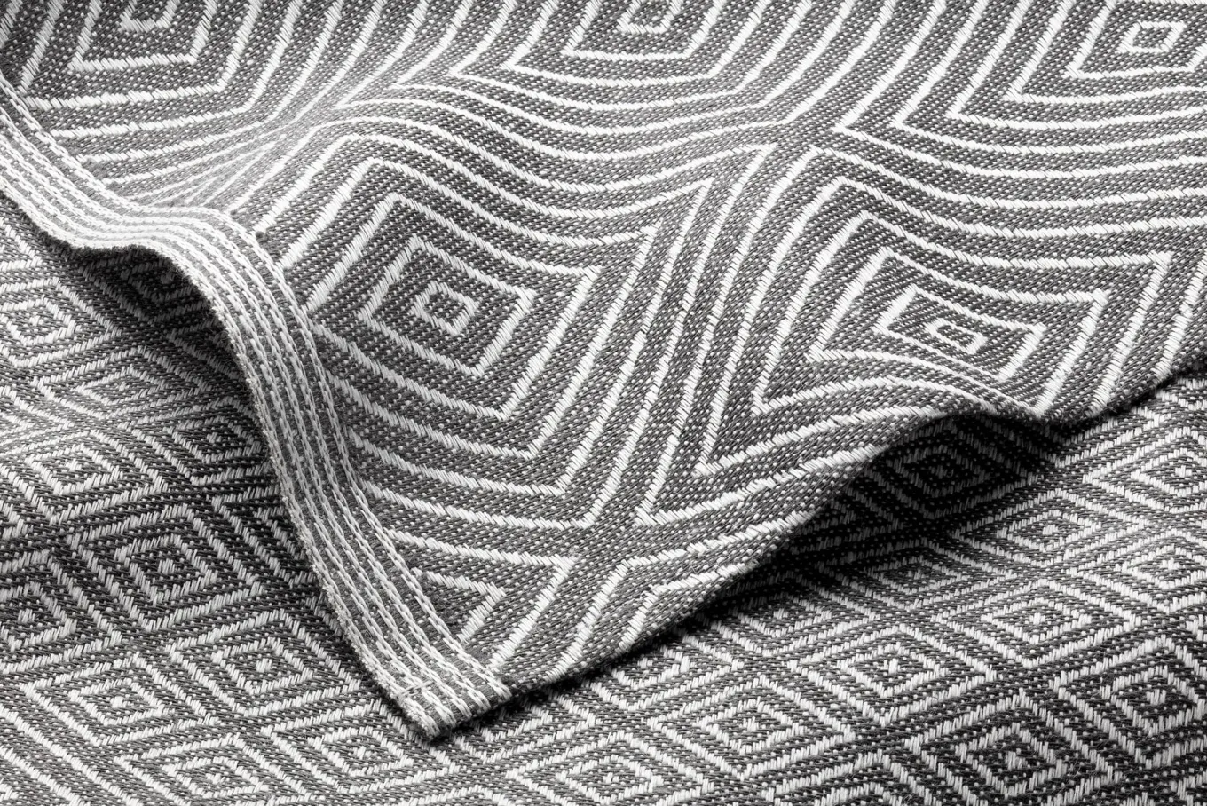 Leinengeschirrtuch Rhombus