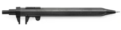 Messograf Druckbleistift schwarz verchromt