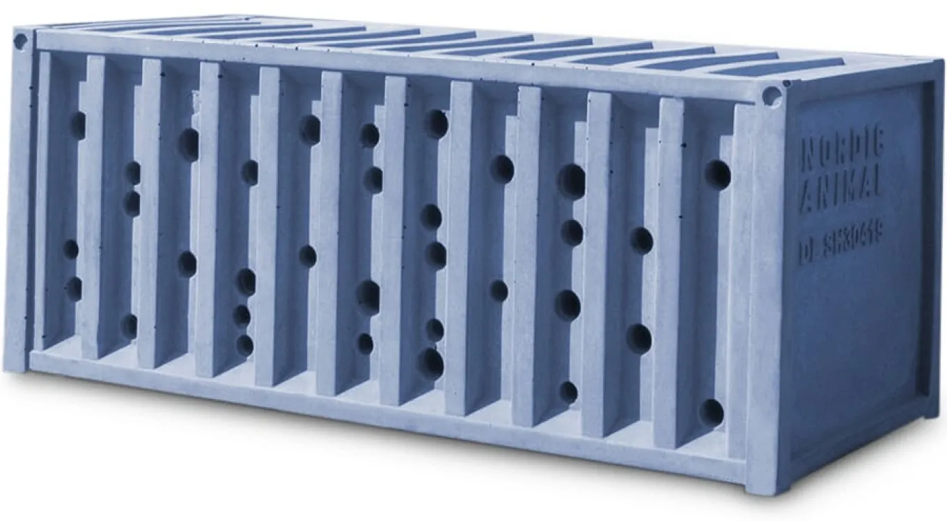 Nisthilfe Wildbienen-Hotel, Container