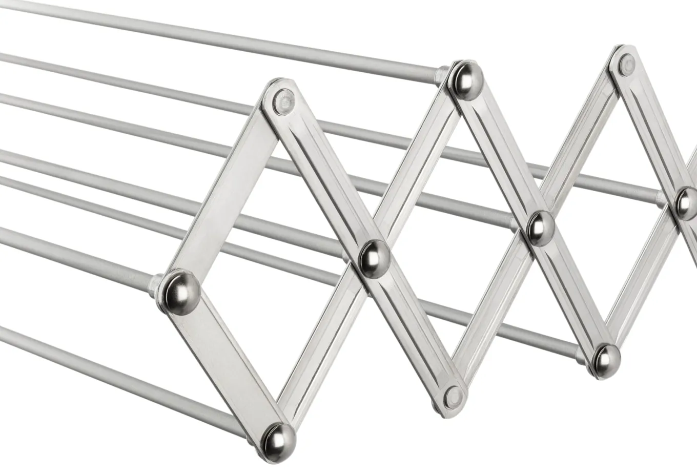 Scherenwäschetrockner Aluminium