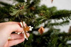 Weihnachtsschmuck Birkenrinde